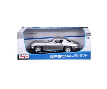 Maisto 1/18 SE 1965 Chevrolet Corvette - Silver