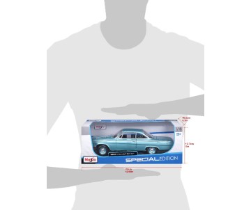 Maisto 1/18 SE 1962 Chevrolet Bel Air - Metallic Light Blue