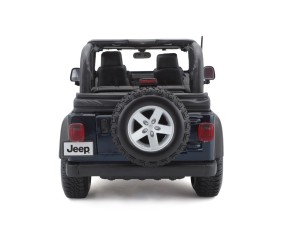 Maisto 1/18 SE Jeep Wrangler Rubicon - Metallic Blue