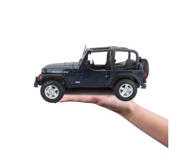 Maisto 1/18 SE Jeep Wrangler Rubicon - Metallic Blue