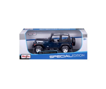 Maisto 1/18 SE Jeep Wrangler Rubicon - Metallic Blue