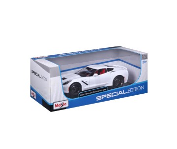 Maisto 1/18 Special Edition 2014 Chevrolet Corvette Stingray Z51 (White)
