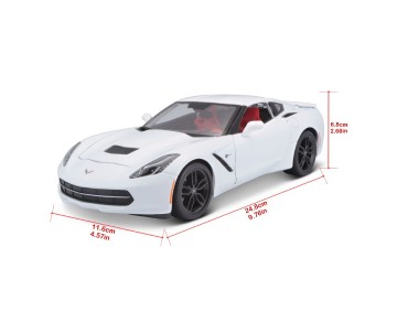 Maisto 1/18 Special Edition 2014 Chevrolet Corvette Stingray Z51 (White)