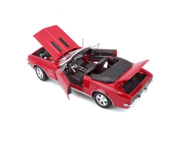 Maisto 1/18 SE 1967 Chevrolet Camaro SS 396 Convertable  - Red