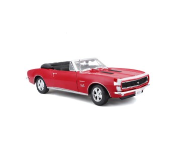Maisto 1/18 SE 1967 Chevrolet Camaro SS 396 Convertable  - Red