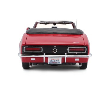 Maisto 1/18 SE 1967 Chevrolet Camaro SS 396 Convertable  - Red