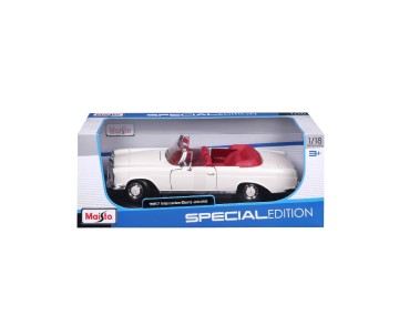 Maisto 1/18 SE 1967 Mercedes-Benz 280SE Cabrio - Cream
