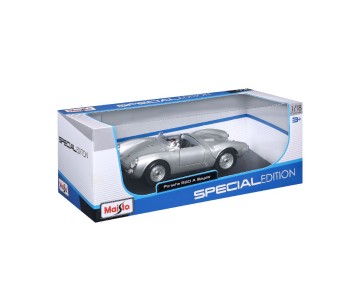 Maisto 1/18 Special Edition 1956 Porsche 550A Spyder (Silver)