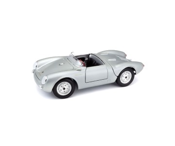 Maisto 1/18 Special Edition 1956 Porsche 550A Spyder (Silver)