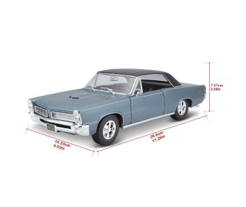Maisto 1/18 Special Edition 1965 Pontiac GTO (Hurst Edition) (Metallic Blue)