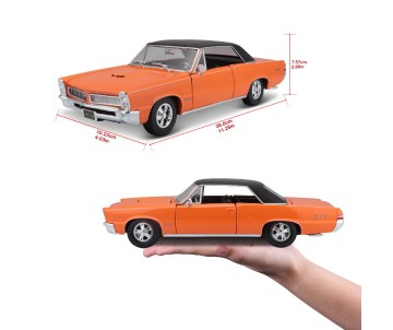 Maisto 1/18 SE 1965 Pontiac GTO (Hurst Edition) - Orange