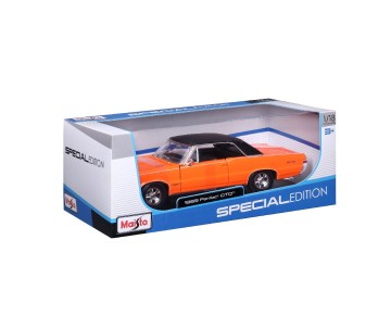 Maisto 1/18 SE 1965 Pontiac GTO (Hurst Edition) - Orange