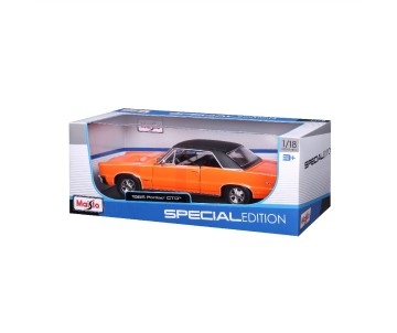 Maisto 1/18 SE 1965 Pontiac GTO (Hurst Edition) - Orange