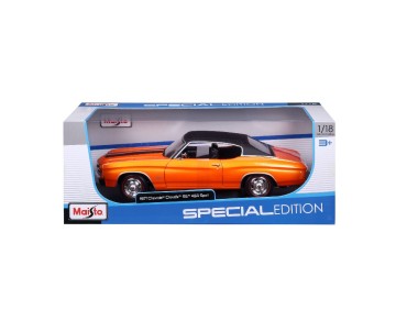 Maisto 1/18 Special Edition 1971 Chevrolet Chevelle SS 454 Coupe (Orange)