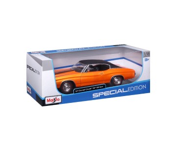 Maisto 1/18 Special Edition 1971 Chevrolet Chevelle SS 454 Coupe (Orange)