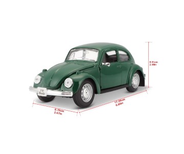 Maisto 1/24 Special Edition Volkswagen Beetle (Green)