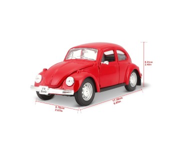 Maisto 1/24 SE Volkswagen Beetle - Red