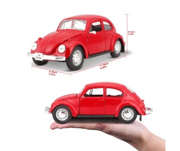 Maisto 1/24 SE Volkswagen Beetle - Red