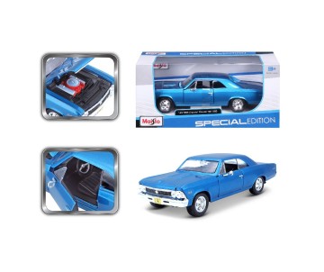 Maisto 1/24 Special Edition 1966 Chevrolet Chevelle SS 396  (Metallic Blue)
