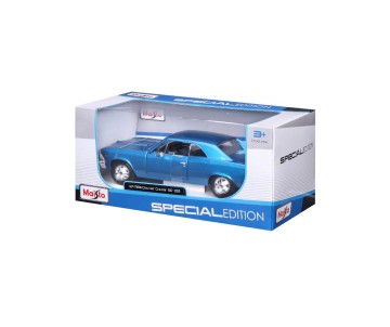 Maisto 1/24 Special Edition 1966 Chevrolet Chevelle SS 396  (Metallic Blue)