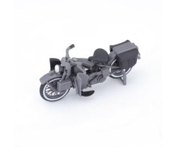 Maisto 1/24 Harley Davidson Custom 42 WLA Flathead + 48 Ford Pick Up (Gray)