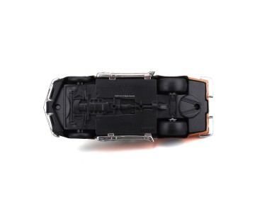 Maisto 1/25 Harley Davidson Custom 1970 Chevy Corvette (Black/Orange)