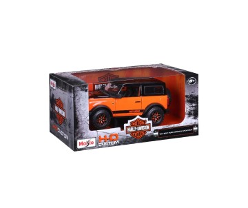 Maisto 1/24 Harley Davidson Custom 2017 Chevrolet Camaro ZL1 (Black/Orange)