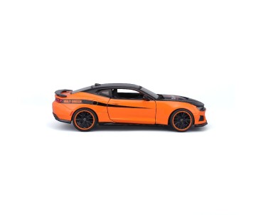 Maisto 1/24 Harley Davidson Custom 2017 Chevrolet Camaro ZL1 (Black/Orange)