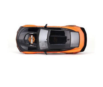 Maisto 1/24 Harley Davidson Custom 2017 Chevrolet Camaro ZL1 (Black/Orange)
