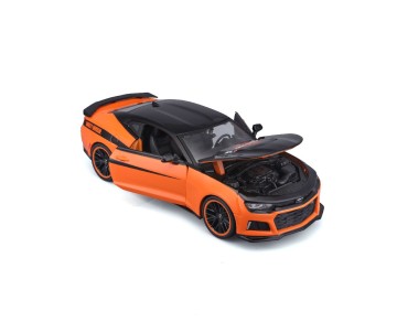 Maisto 1/24 Harley Davidson Custom 2017 Chevrolet Camaro ZL1 (Black/Orange)