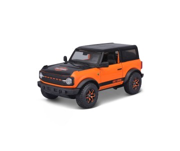 Maisto 1/24 Harley Davidson Custom 2021 Ford Bronco (Orange/Black)
