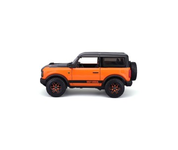 Maisto 1/24 Harley Davidson Custom 2021 Ford Bronco (Orange/Black)