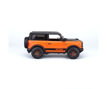 Maisto 1/24 Harley Davidson Custom 2021 Ford Bronco (Orange/Black)