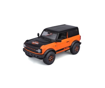 Maisto 1/24 Harley Davidson Custom 2021 Ford Bronco (Orange/Black)