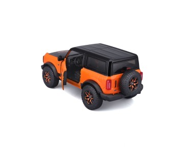 Maisto 1/24 Harley Davidson Custom 2021 Ford Bronco (Orange/Black)