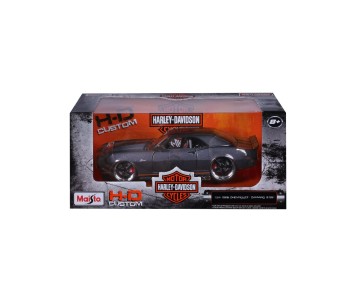 Maisto 1/24 Harley Davidson Custom 1968 Chevrolet Camaro (Metallic Gray)