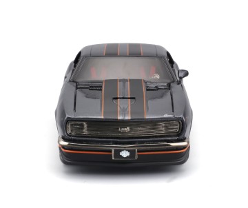 Maisto 1/24 Harley Davidson Custom 1968 Chevrolet Camaro (Metallic Gray)