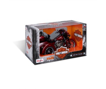 Maisto 1/12 Harley Davidson 2021 CVO Tri Glide  (Burgundy)