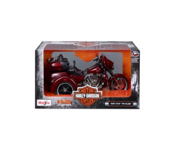 Maisto 1/12 Harley Davidson 2021 CVO Tri Glide  (Burgundy)