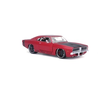 Maisto 1/24 Muscle 1969 Dodge Charger R/T (Red)
