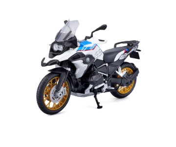 Maisto 1/12 MC SE BMW R1250 GS w/stand - White/Red/Blue