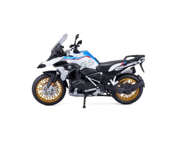 Maisto 1/12 MC SE BMW R1250 GS w/stand - White/Red/Blue