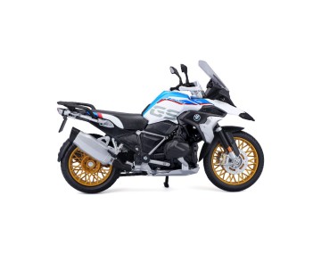 Maisto 1/12 MC SE BMW R1250 GS w/stand - White/Red/Blue