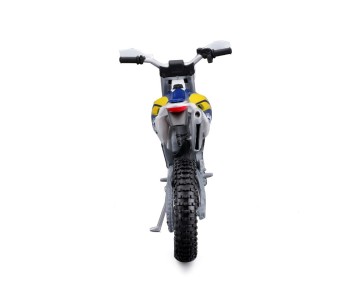 Maisto 1/12 MC SE Husqvarna FE 501 w/stand - Blue/White