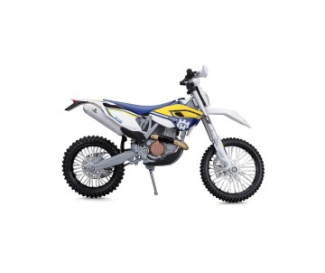 Maisto 1/12 MC SE Husqvarna FE 501 w/stand - Blue/White