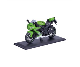 Maisto 1/12 MC SE Kawasaki Ninja ZX-10R w/stand - Green
