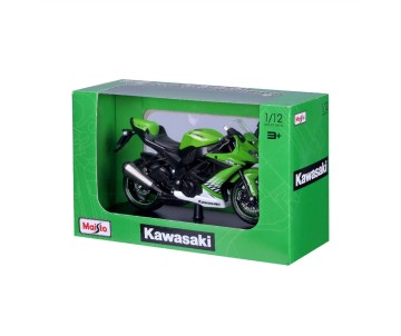 Maisto 1/12 MC SE Kawasaki Ninja ZX-10R w/stand - Green