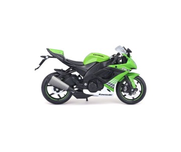 Maisto 1/12 MC SE Kawasaki Ninja ZX-10R w/stand - Green
