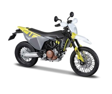 Maisto 1/12 MC SE 2023 Husqvarna 701 Supermoto (Blue)