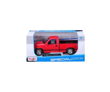 Maisto 1/24 Special Edition 1993 Chevrolet 454 SS Pick-up Truck (Red)